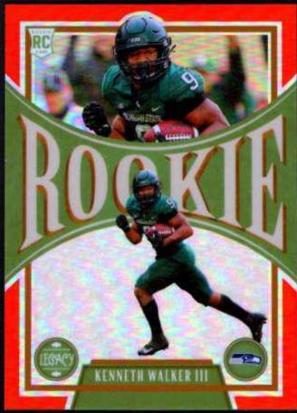 Kenneth Walker III [Premium Orange] #158