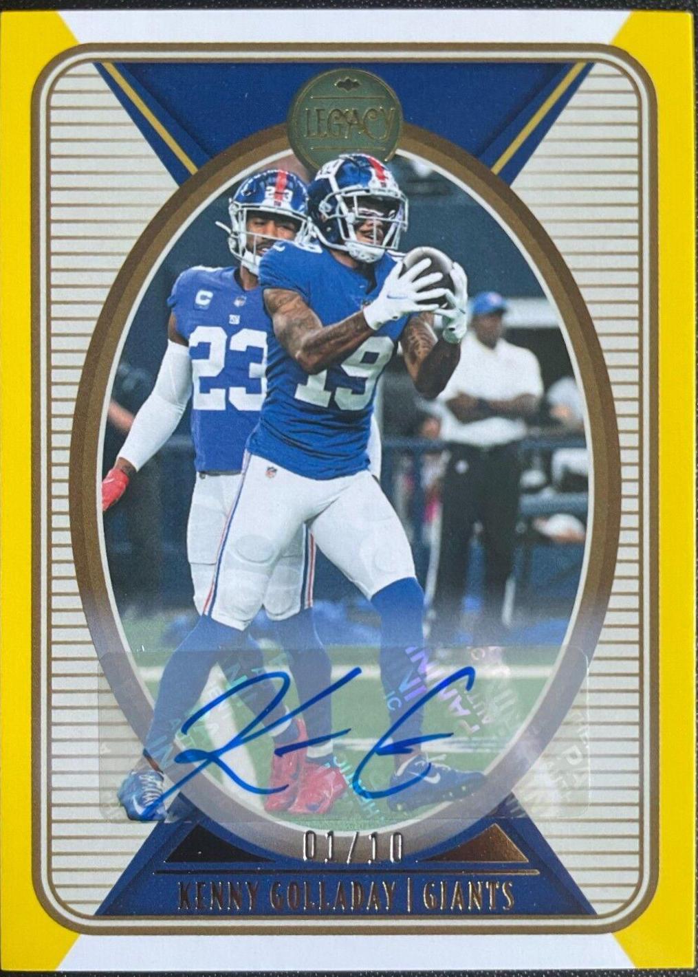 Kenny Golladay [Yellow Autograph] #74