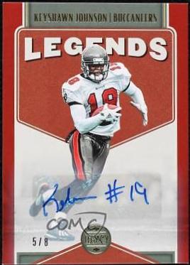 Keyshawn Johnson [Red Autograph] #122