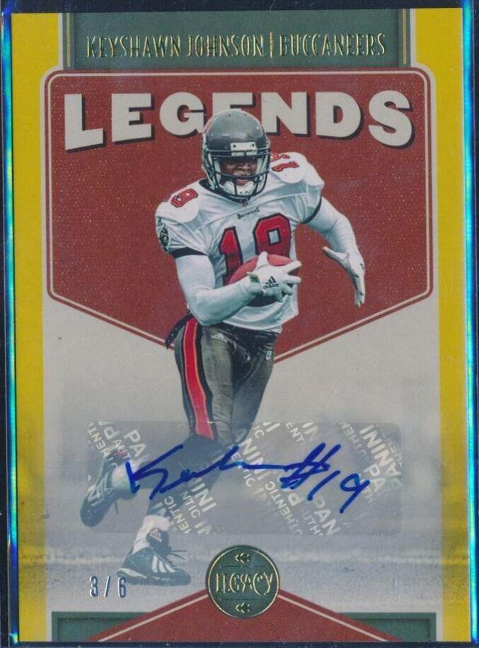 Keyshawn Johnson [Yellow Autograph] #122