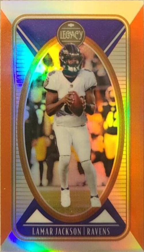 Lamar Jackson [Premium Orange Mini] #6