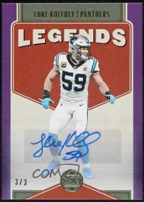 Luke Kuechly [Violet Autograph] #126