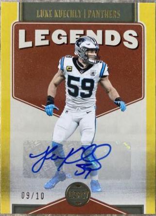Luke Kuechly [Yellow Autograph] #126