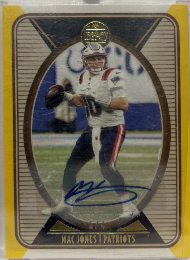 Mac Jones [Yellow Autograph] #66