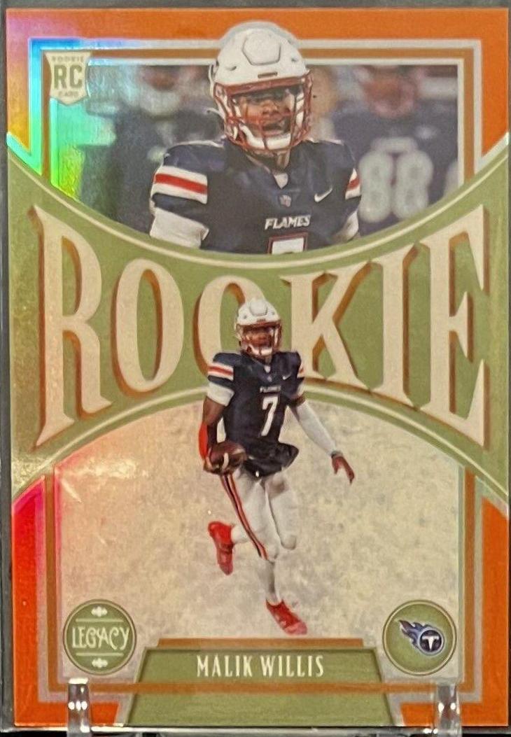 Malik Willis [Premium Orange] #143