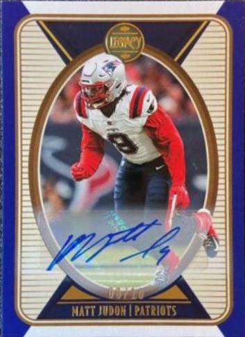Matt Judon [Blue Autograph] #68