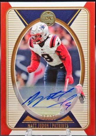 Matt Judon [Red Autograph] #68