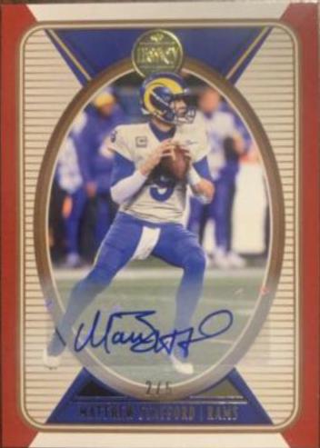 Matthew Stafford [Red Autograph] #52