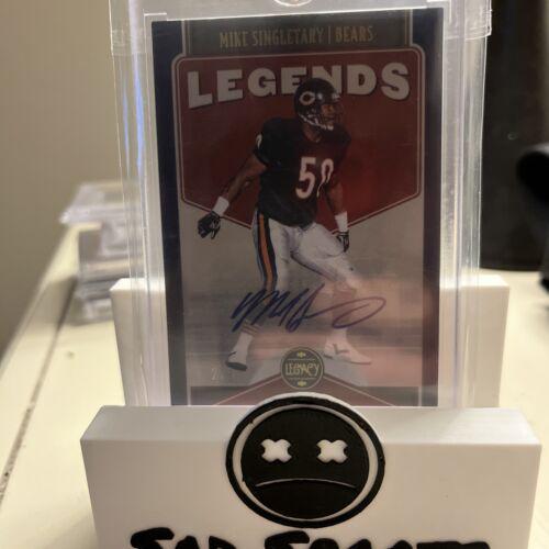 Mike Singletary [Blue Autograph] #123