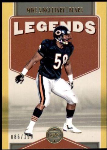 Mike Singletary [Yellow] #123