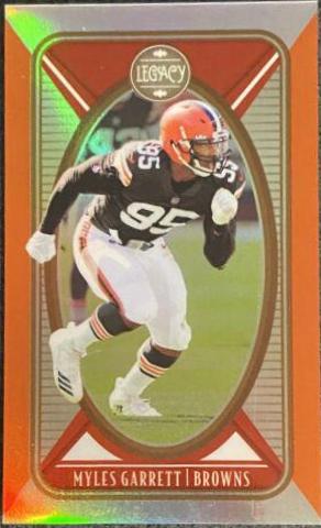 Myles Garrett [Premium Orange Mini] #23
