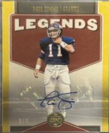 Phil Simms [Yellow Autograph] #124