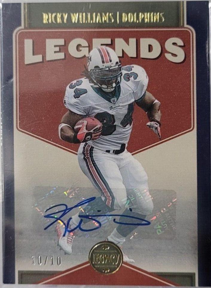 Ricky Williams [Blue Autograph] #131