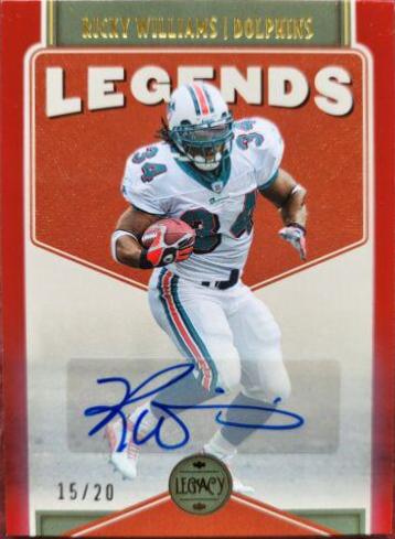 Ricky Williams [Red Autograph] #131