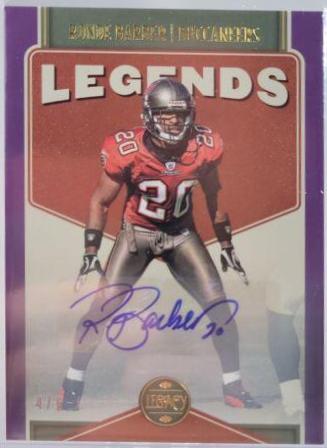 Ronde Barber [Autograph] #134