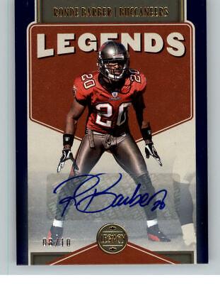 Ronde Barber [Blue Autograph] #134
