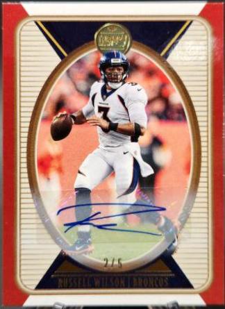 Russell Wilson [Red Autograph] #84