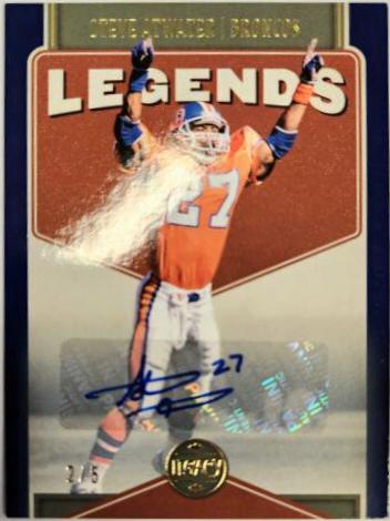 Steve Atwater [Blue Autograph] #130
