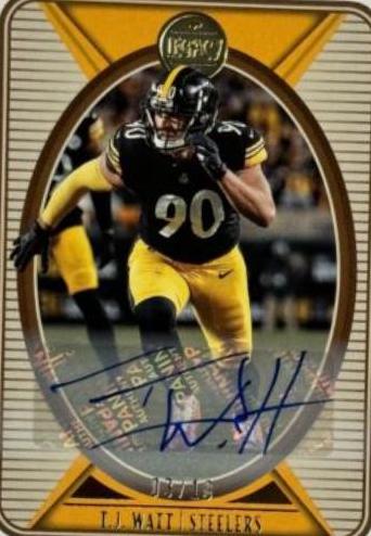 T. J. Watt [Blue Autograph] #83