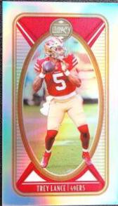 Trey Lance [Premium Silver Mini] #87