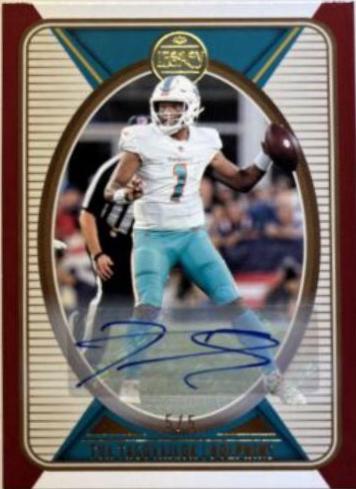 Tua Tagovailoa [Red Autograph] #59