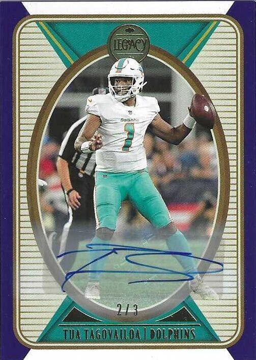 Tua Tagovailoa [Violet Autograph] #59