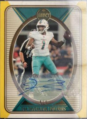 Tua Tagovailoa [Yellow Autograph] #59