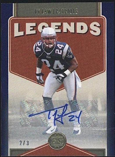 Ty Law [Blue Autograph] #120