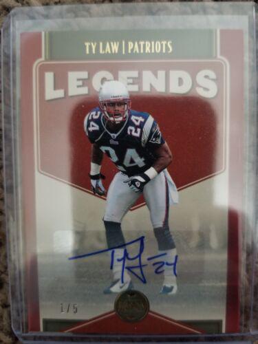 Ty Law [Red Autograph] #120