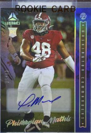Phidarian Mathis [Blue Autograph] #168
