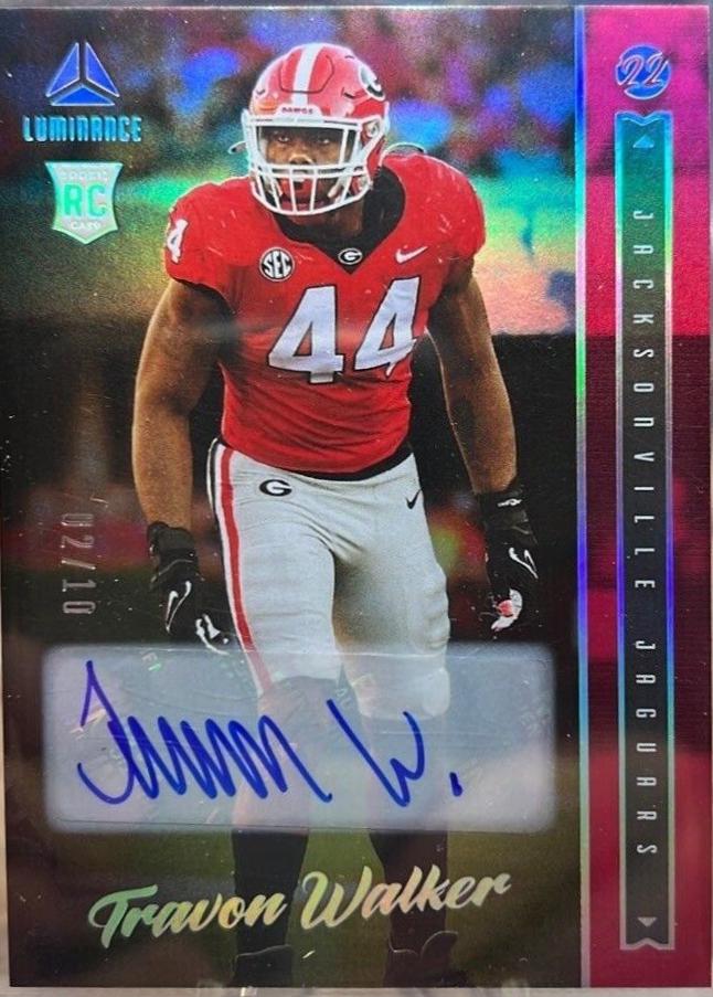Travon Walker [Pink Autograph] #142