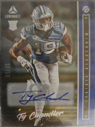 Ty Chandler [Blue Autograph] #111