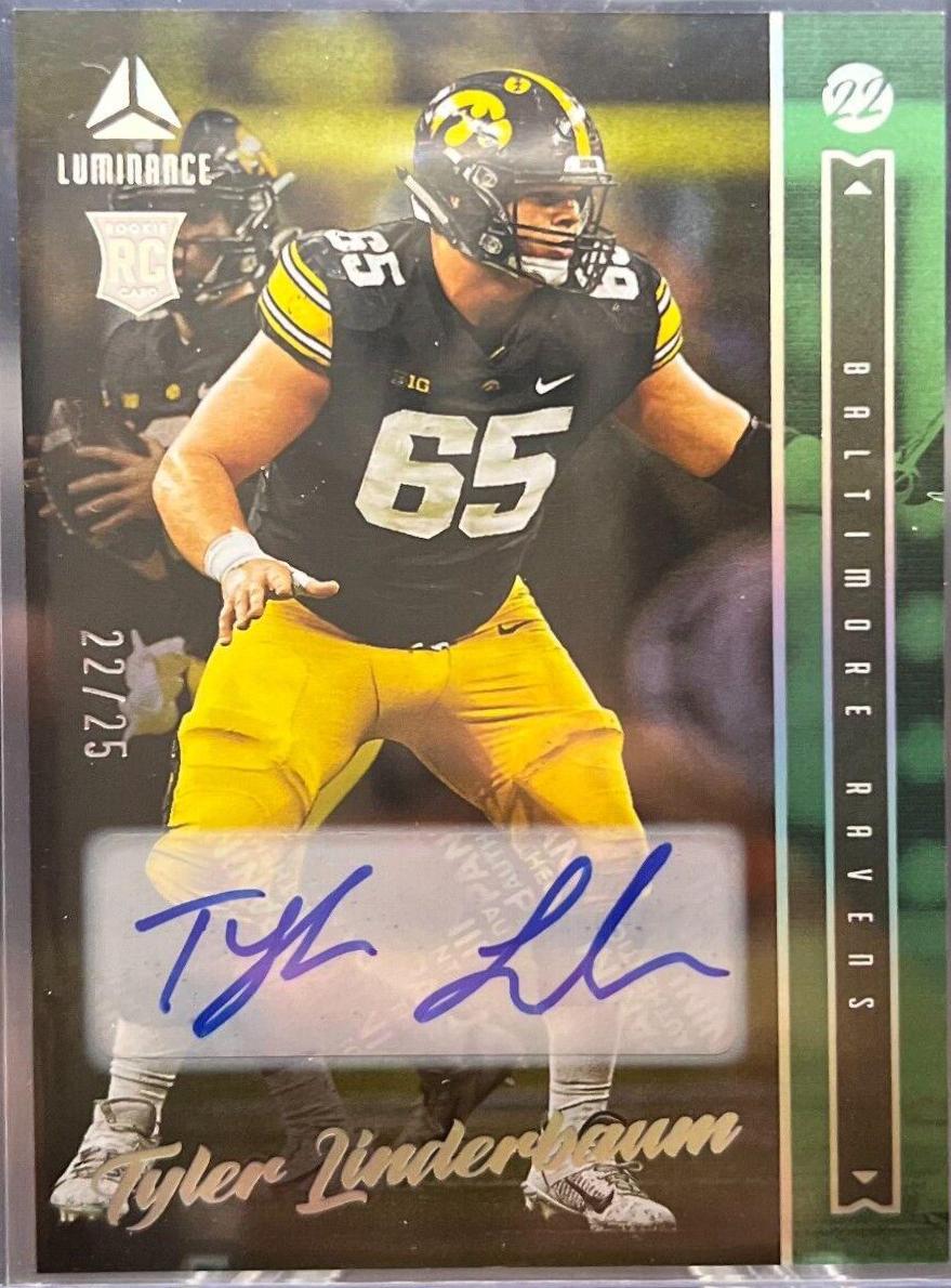 Tyler Linderbaum [Green Autograph] #143
