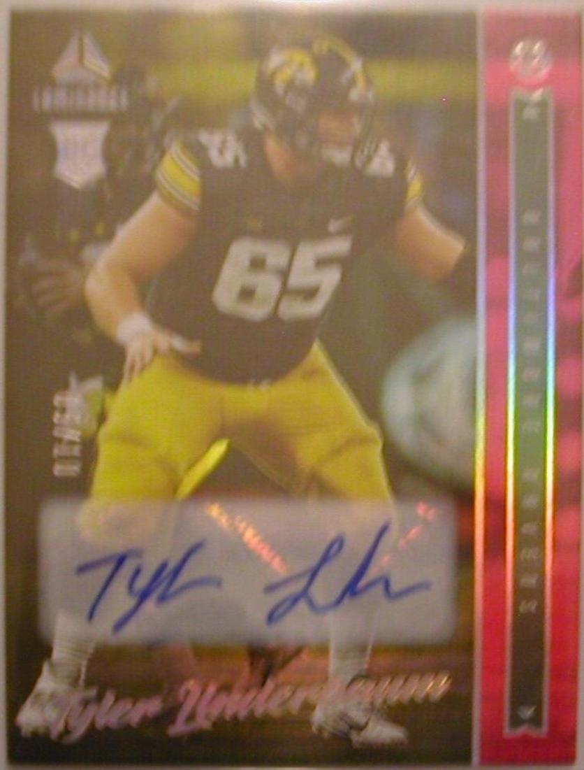 Tyler Linderbaum [Pink Autograph] #143