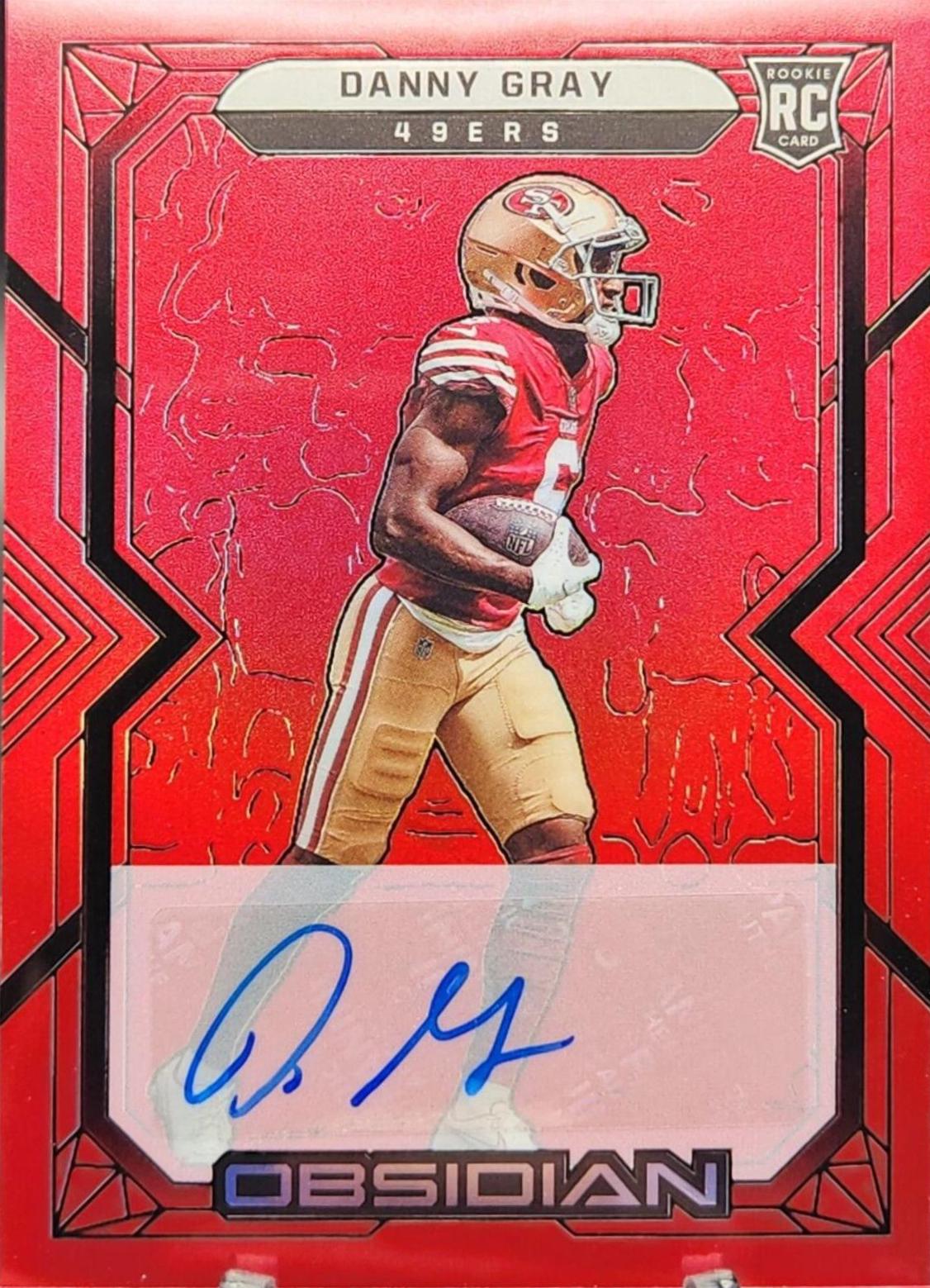 Danny Gray [Autograph Red Flood] #134