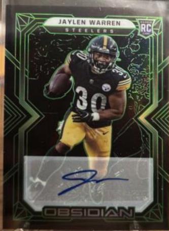 Jaylen Warren [Autograph Green] #167