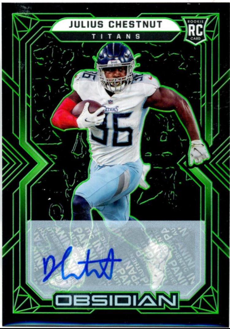 Julius Chestnut [Autograph Green] #200