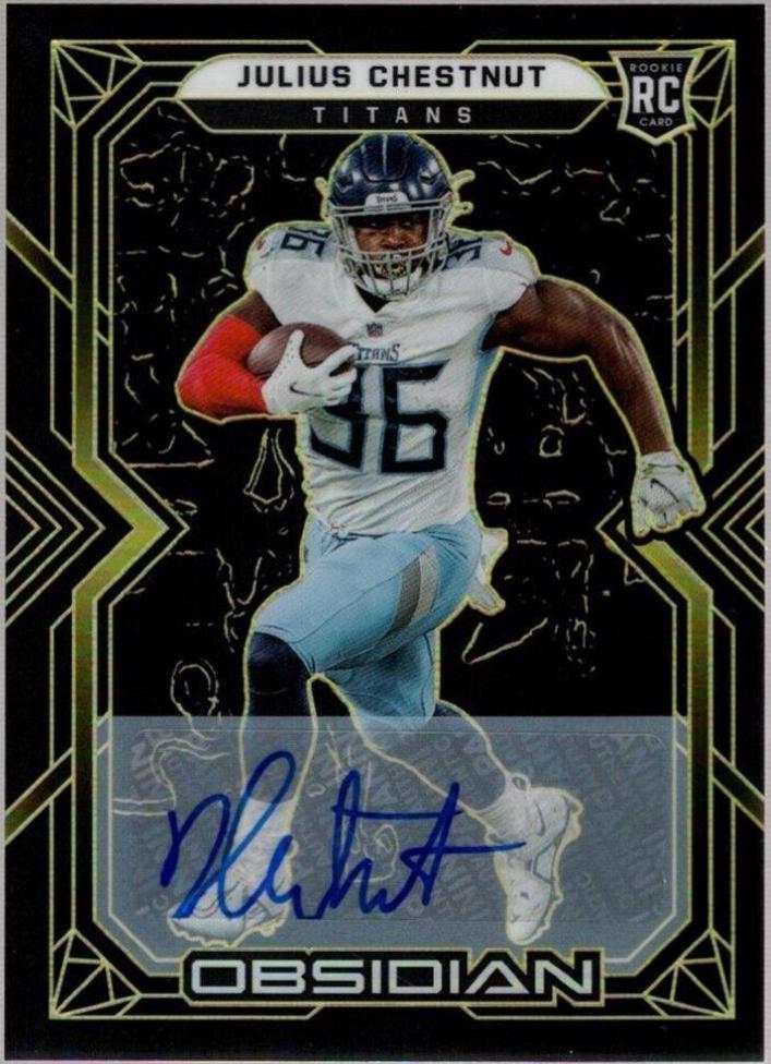 Julius Chestnut [Autograph Yellow] #200