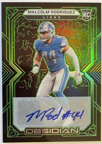 Malcolm Rodriguez [Autograph Green] #199