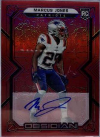 Marcus Jones [Autograph Red Flood] #193