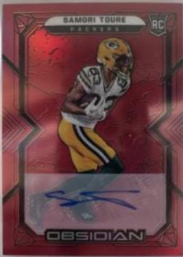 Samori Toure [Autograph Red Flood] #172