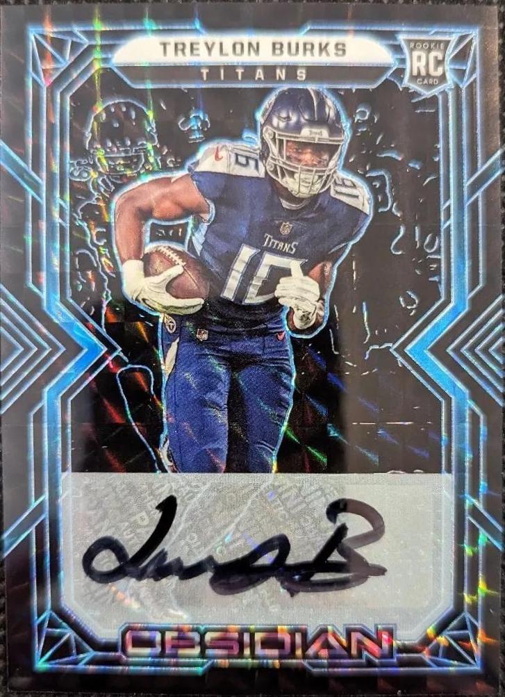 Treylon Burks [Blue Finite] #115