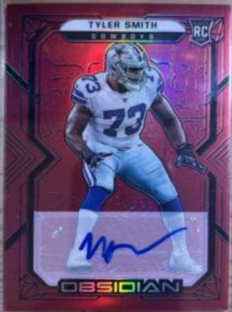 Tyler Smith [Autograph Red Flood] #160