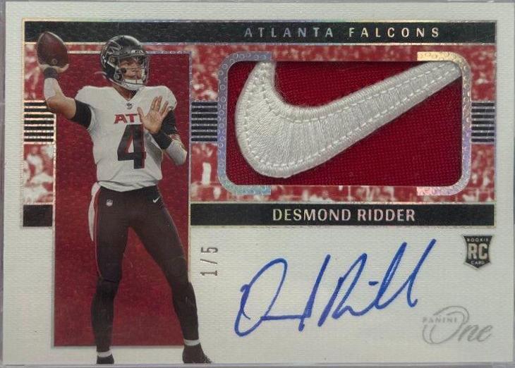 Desmond Ridder [Patch Autograph Platinum] #24