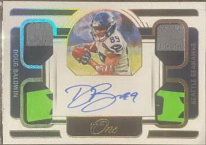Doug Baldwin [Quad Patch Autograph Platinum] #64