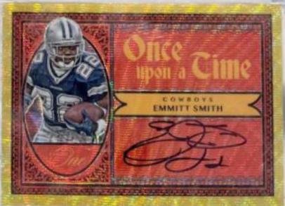 Emmitt Smith [Once Upon a Time Signature Gold] #326