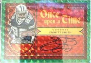 Emmitt Smith [Once Upon a Time Signature Green] #326