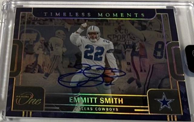 Emmitt Smith [Timeless Moments Autograph] #280