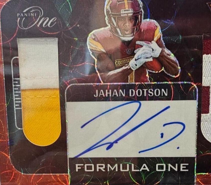 Jahan Dotson [Formula Autograph Red] #339