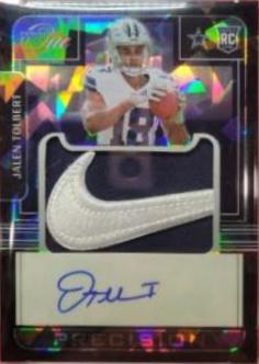 Jalen Tolbert [Precision Patch Autograph Black] #323